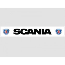 Bavette blanche SCANIA noir