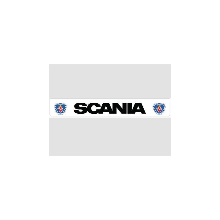 Bavette blanche SCANIA noir