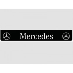 Bavette noire MERCEDES blanc