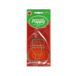 Poppy pendentif strawberry | Désodorisant parfumé camion