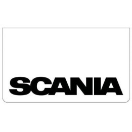 Bavette blanche SCANIA noir