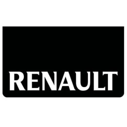 Bavette noire RENAULT blanc
