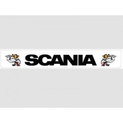 Bavette blanche SCANIA noir