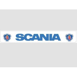 Bavette blanche SCANIA bleu