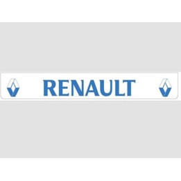 Bavette blanche RENAULT bleu