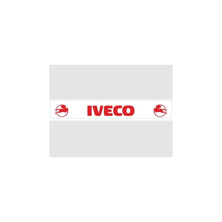Bavette blanche IVECO rouge