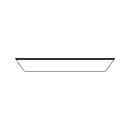 Enseigne SCANIA extra plate - 18*135