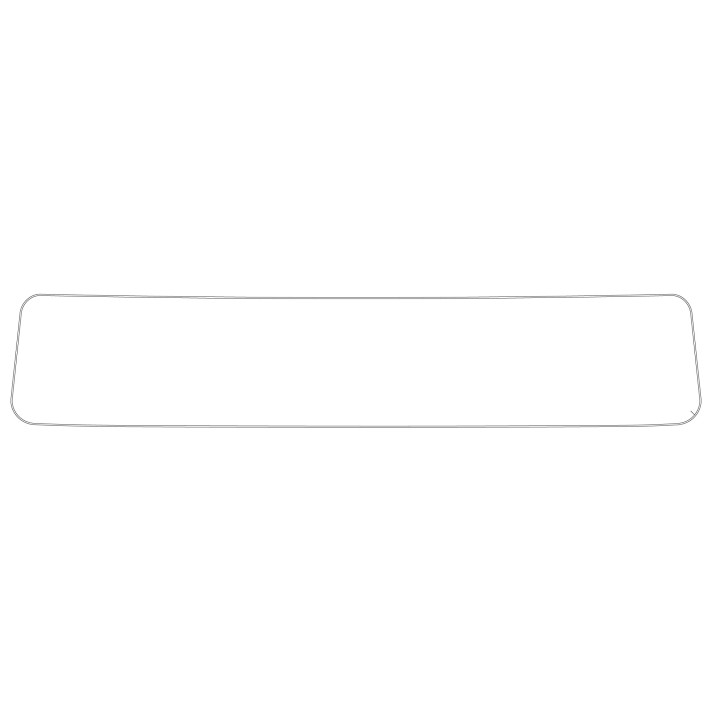 Enseigne VOLVO extra plate - 38*199