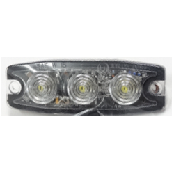 Feu flash extra plat blanc led
