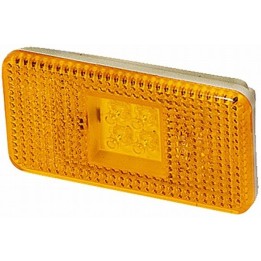 Feu latéral rectangle orange - led