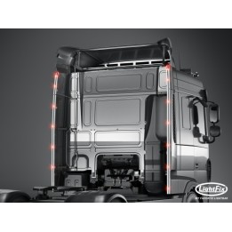 Barre de déflecteur arrière - DAF XF Space Cab