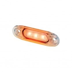 Feu transparent orange -...