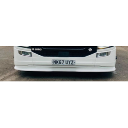 Spoiler polyester pare choc...