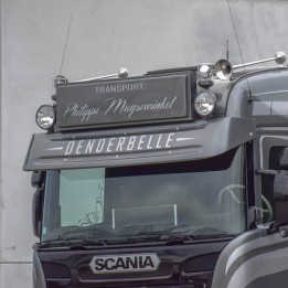 Visière polyester Old School- Scania Next Generation