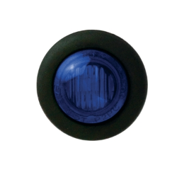 Feux à led rond bleu