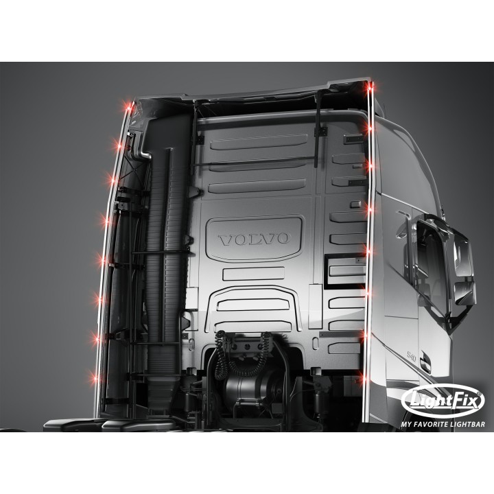 Barre de déflecteur arrière - VOLVO FH GLOBE