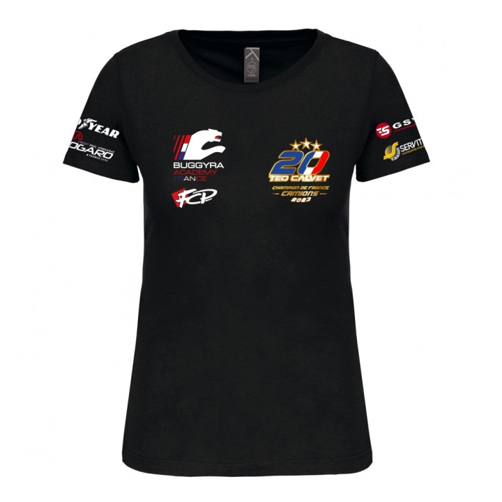 Tshirt femme Téo Calvet, Champion France 2023