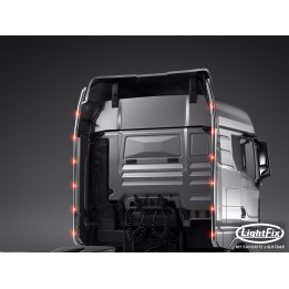 Barre de déflecteur arrière - MAN TGX GM