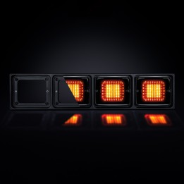 Boitier pour feux IZE LED STRANDS x4