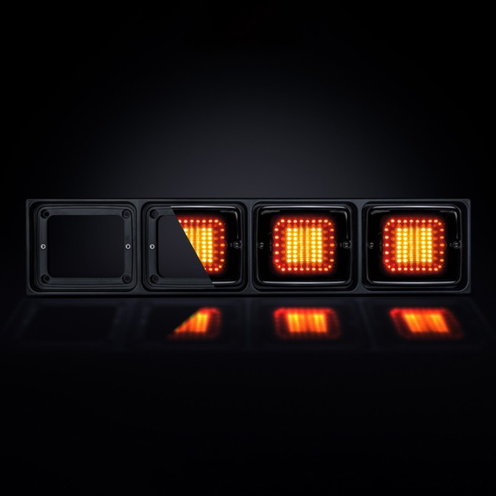 Boitier pour feux IZE LED STRANDS x4