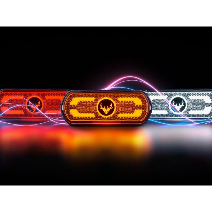 Feux de position latéral avec clignotant STRANDS FREEDOM GROUND - 20 leds