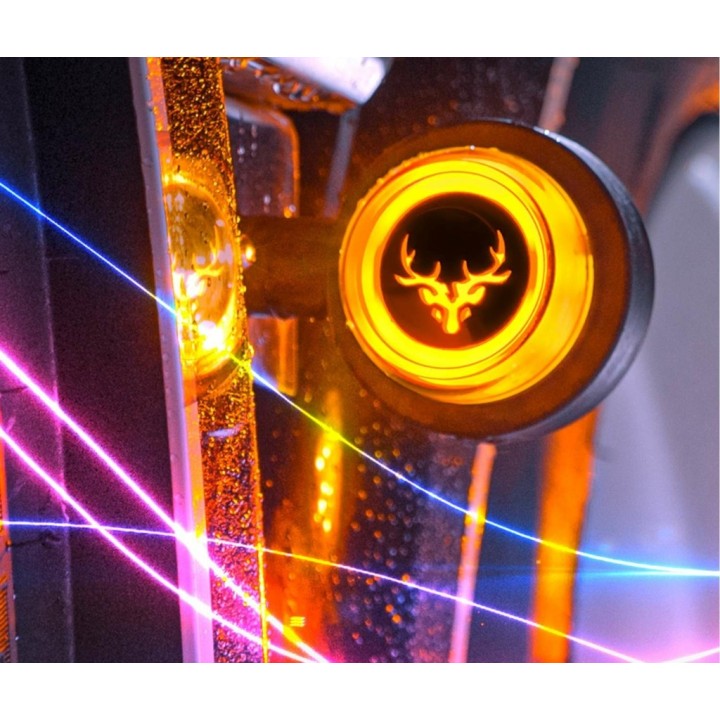 Feu de position orange avec clignotant STRANDS FREEDOM GROUND - 12 leds