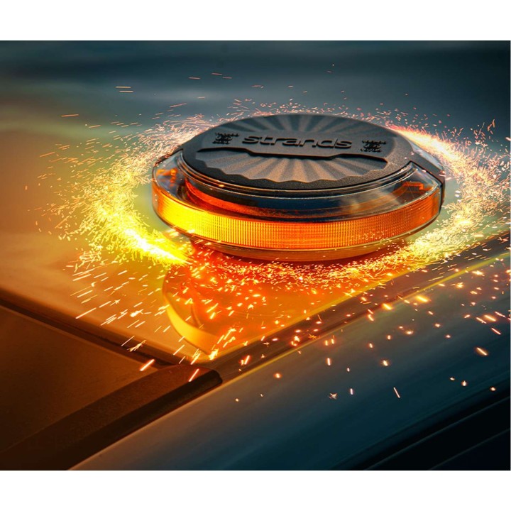 Feu flash 110mm STRANDS SUMMER GLOW 3 modes (montage DIN)