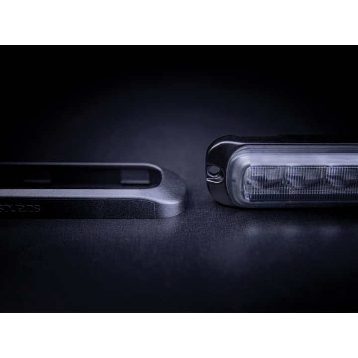 Feu flash STRANDS DARK NIGHT 4 leds - lentille claire