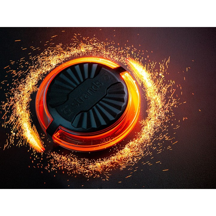 Feu flash 110mm STRANDS SUMMER GLOW 3 modes (montage allume cigare)