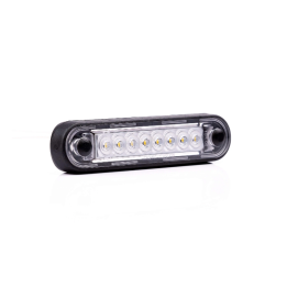 Feu de position blanc 8 leds - modèle clair