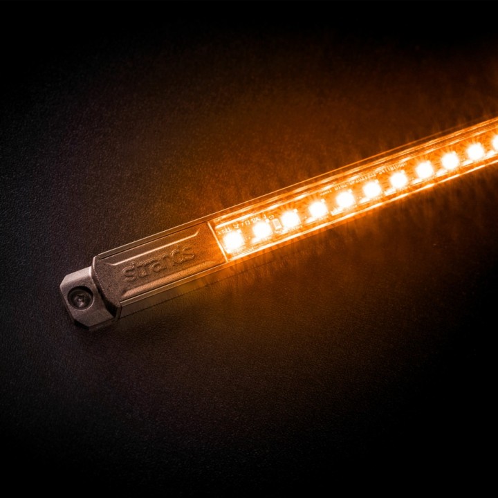 Barrette orange STRANDS UNITY UNDERGLOW 281mm - 24 leds