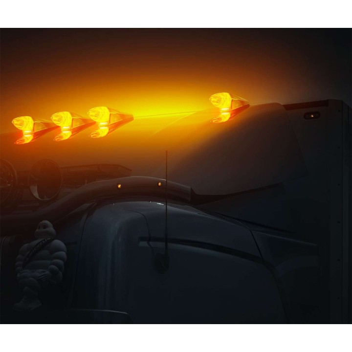 Feu obus Torpedo 24 leds STRANDS - 2 positions