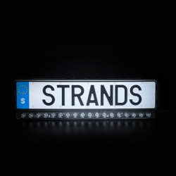 Support de plaque à 16 leds...