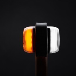 Feu de position Viking Old School Orange/blanc