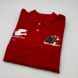 Polo Téo Calvet Rouge