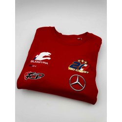 Sweat Téo Calvet Rouge