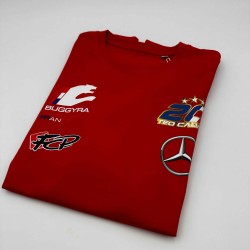 T-shirt Téo Calvet Rouge